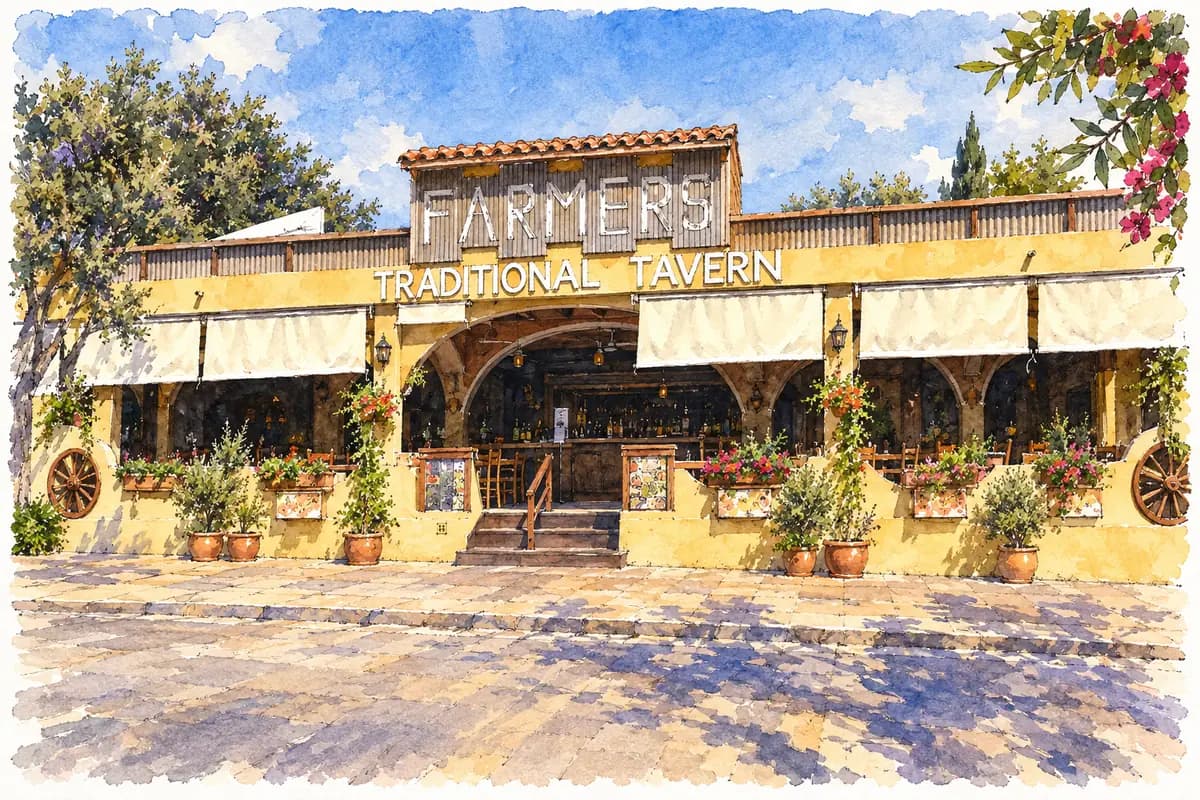 Farmers Traditional Tavern — Traditional Cypriot taverna