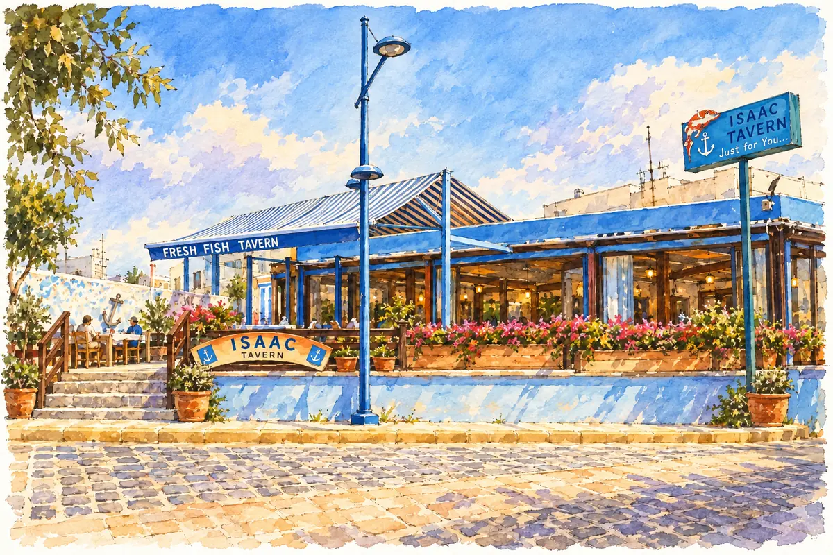 Isaac Tavern — Fish taverna