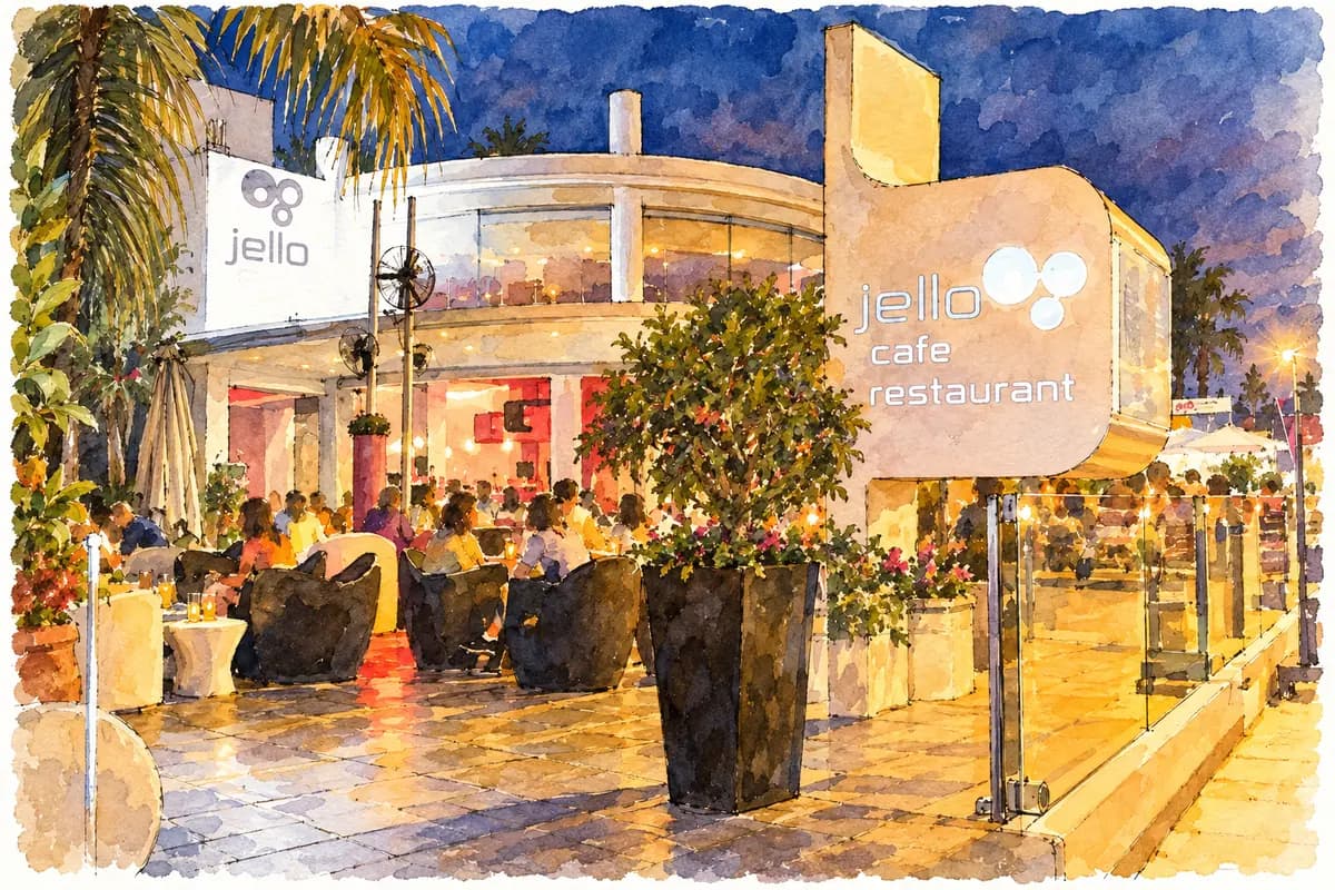 Jello Cafe/Bar — Cafe and cocktail bar