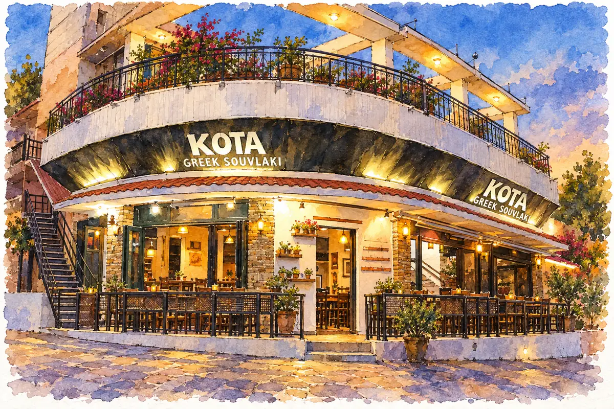 Kota Greek Souvlaki — Greek souvlaki grill