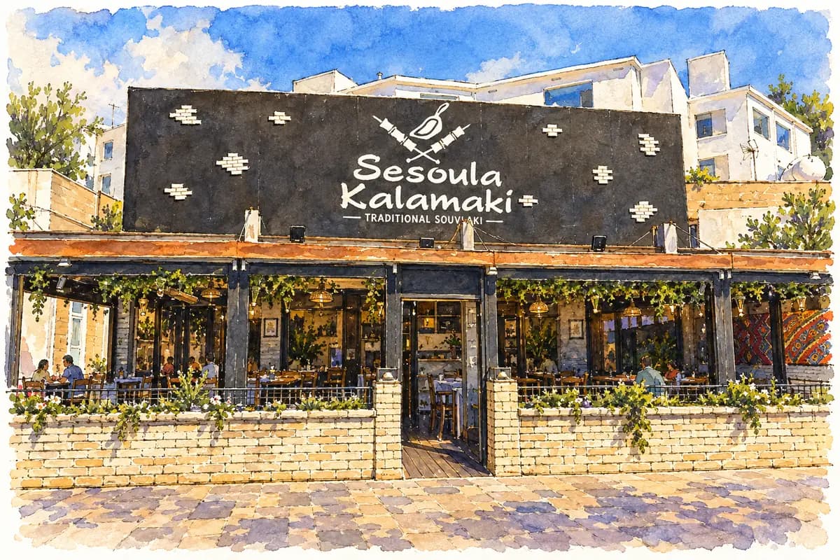 Sesoula Kalamaki — Kalamaki grill