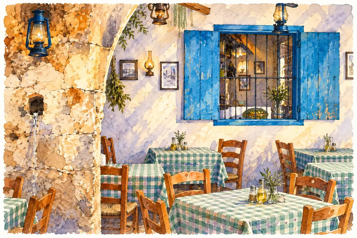 Stamna Tavern — Traditional Cypriot taverna