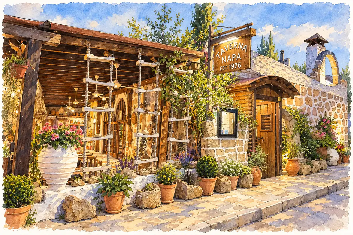 Taverna Napa est. 1976 — Long-running Cypriot taverna