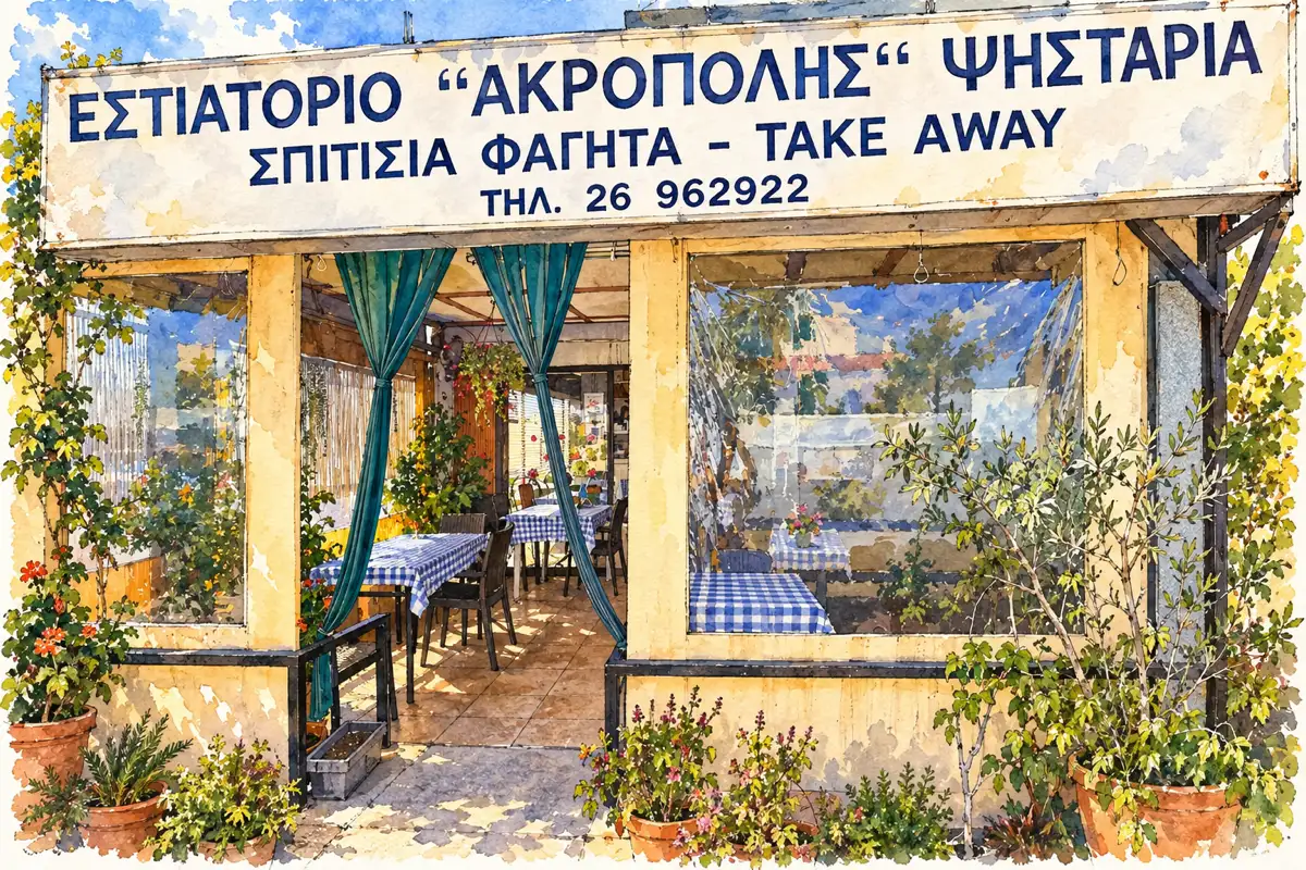 Akropolis Restaurant — Family Cypriot grill