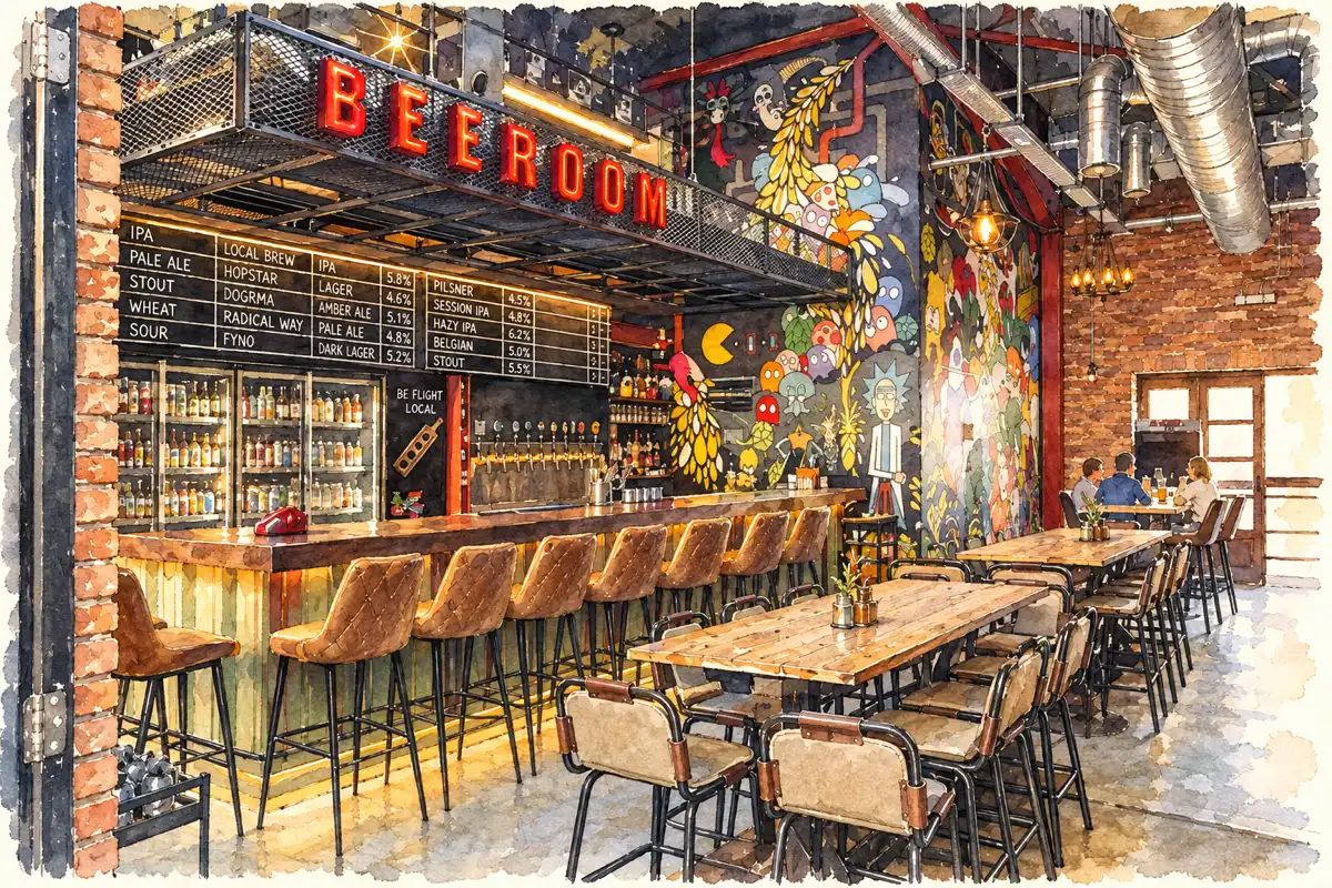 Beeroom Craft Pub — Independent craft-beer pub