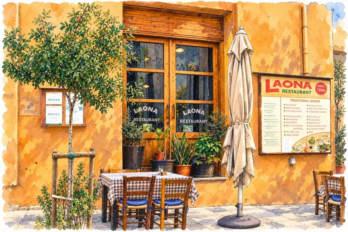 Laona Restaurant — Family-run Cypriot cookhouse