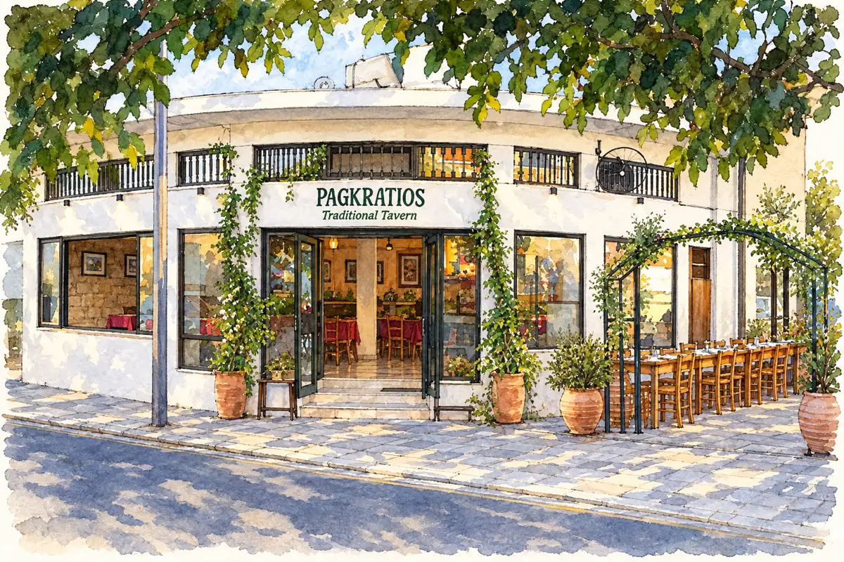 Pagkratios Tavern — Cypriot meze tavern