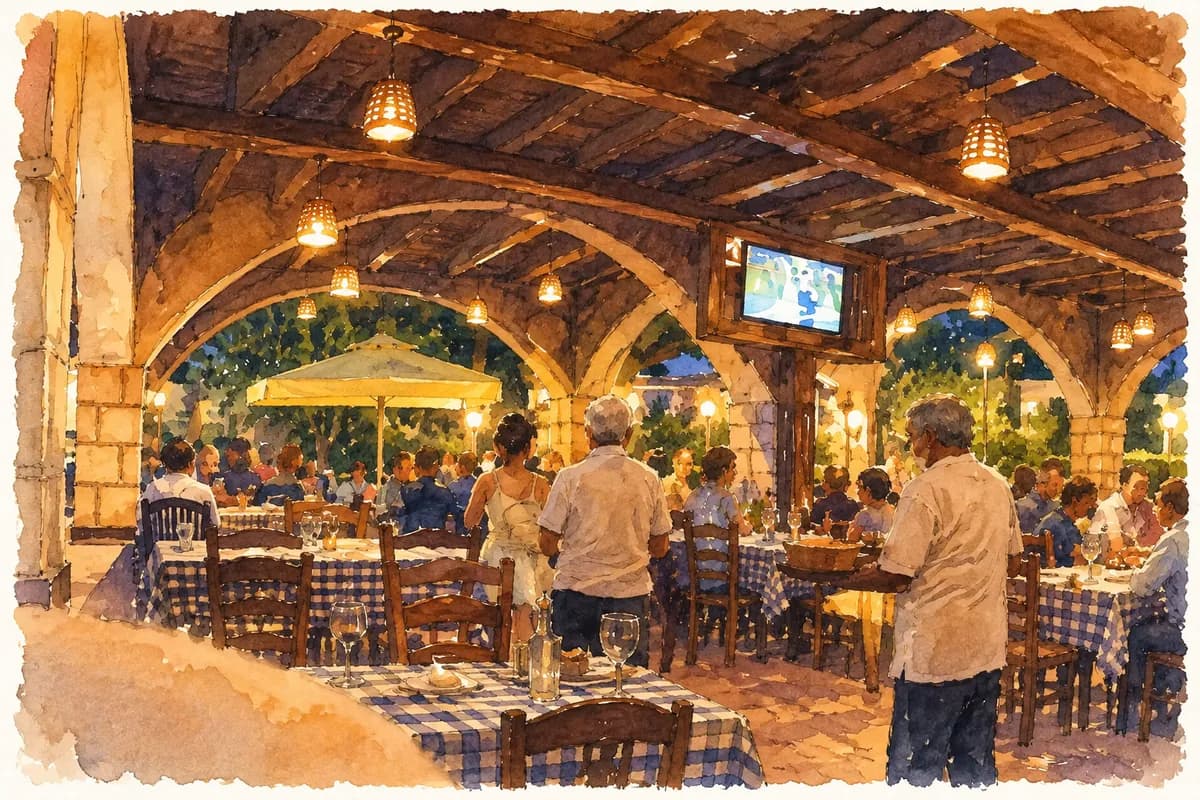 Costaris Restaurant — Kleftiko taverna