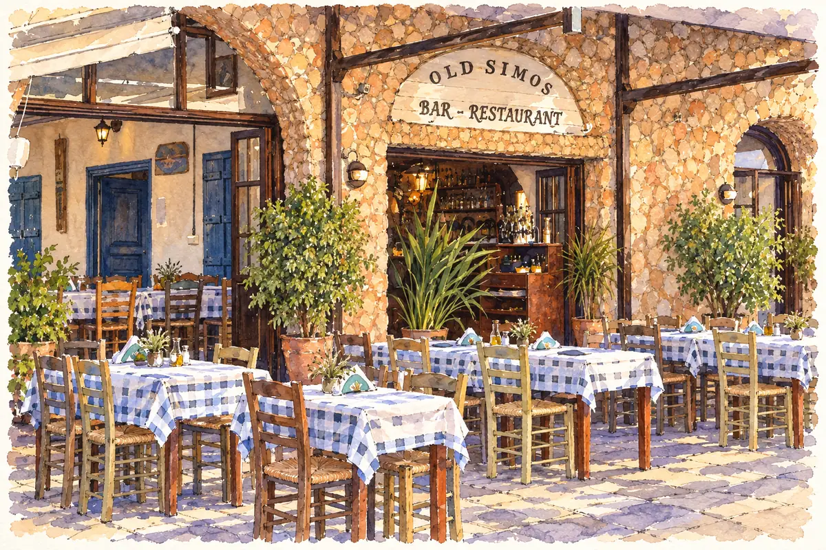 Old Simos Tavern — Family-run Cypriot taverna