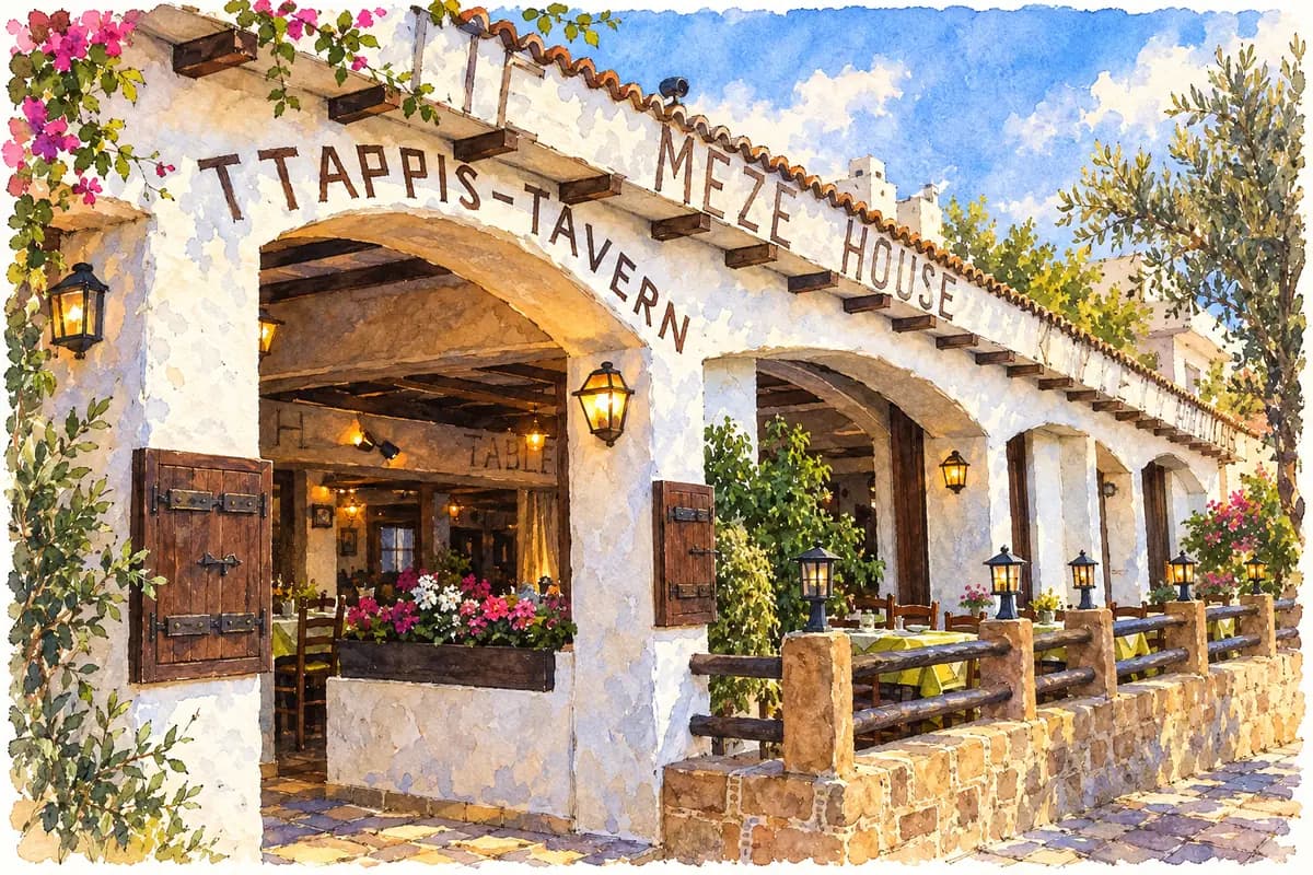 Ttappis Tavern — Cypriot meze taverna