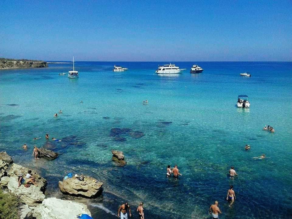 Blue Lagoon bay on the Akamas coast